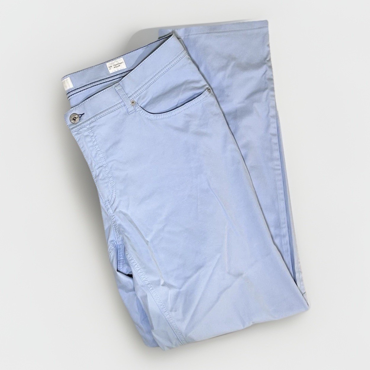Brax Feel Good Mens Pants Light Blue 40x34 Cooper Fancy Regular Fit
